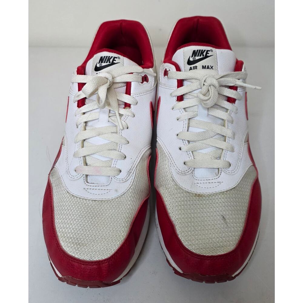 Nike Air Max 1 Anniversary‎ OG University Red White - Men's Size 14